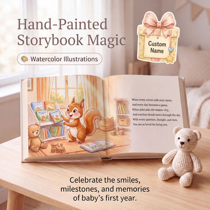 Personalized Baby Book with Name, You’re So Loved Custom Name Book