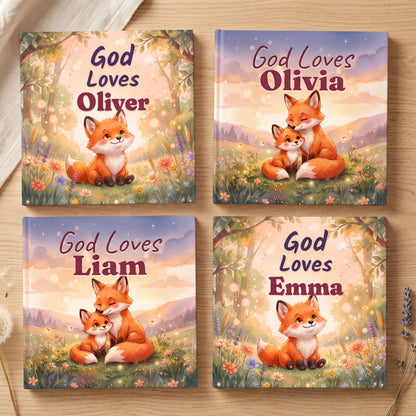 Personalized God’s Love Baby Book, Christian Story with Name