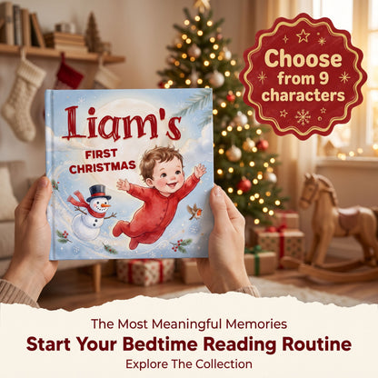 1st Christmas Gift, Personalized Baby’s First Christmas Book