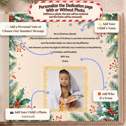 Custom Name Santa Story, Night Before Christmas Book