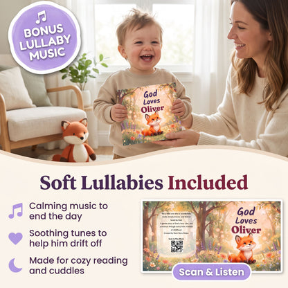 Personalized God’s Love Baby Book, Christian Story with Name