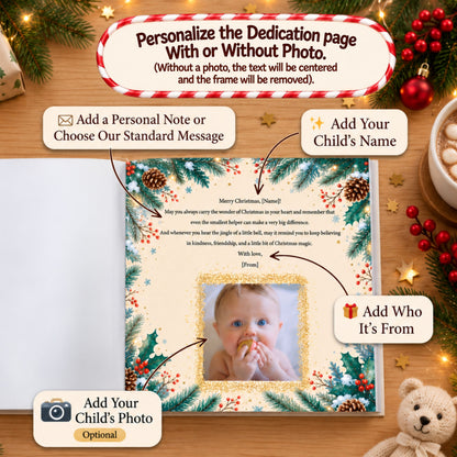 Baby’s First Christmas Personalized Book, 1st Christmas Baby Gift