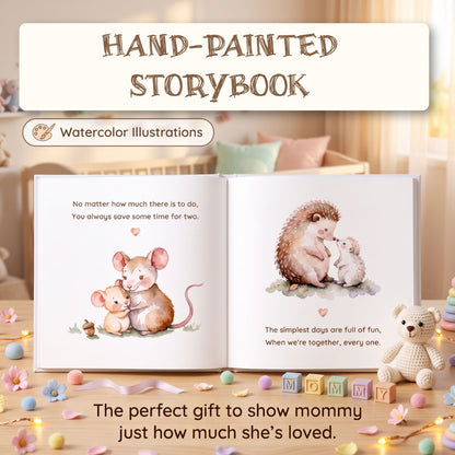 First Mother’s Day Personalized Book, Gift From Baby to Mommy