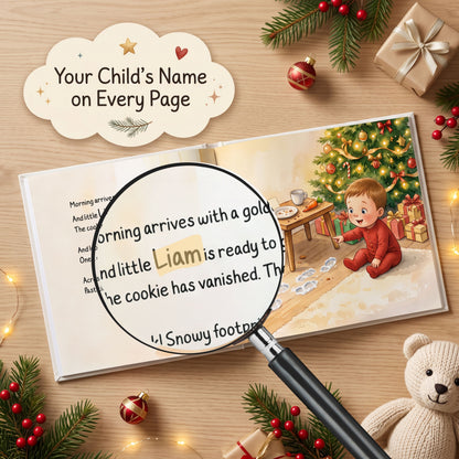 1st Christmas Gift, Personalized Baby’s First Christmas Book