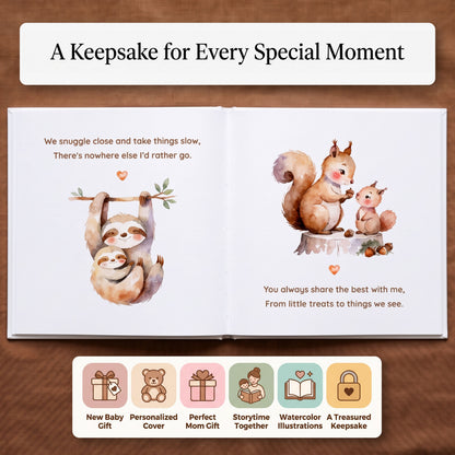 First Mother’s Day Personalized Book, Gift From Baby to Mommy