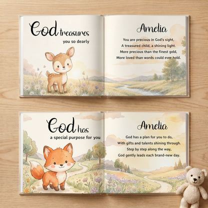 Personalized Baptism Gift, Gift for Godson or Goddaughter