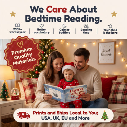 1st Christmas Gift, Personalized Baby’s First Christmas Book