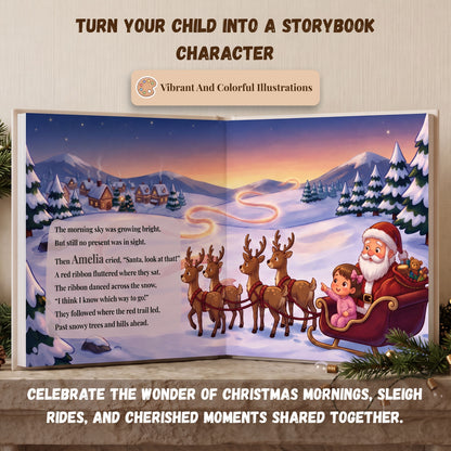 Custom Name Santa Story, Night Before Christmas Book