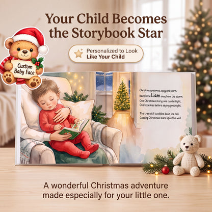 Baby’s First Christmas Personalized Book, 1st Christmas Baby Gift