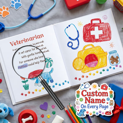 Personalized You Can Be Anything Book, Custom Name Storybook for Kids