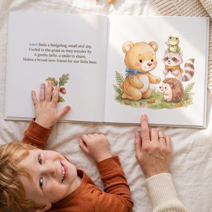 Personalized Birthday Book, Custom Baby Name Storybook, Silly Goose Birthday Keepsake