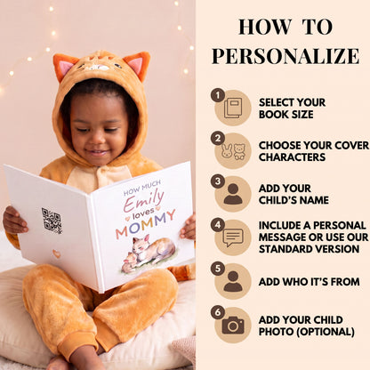 First Mother’s Day Personalized Book, Gift From Baby to Mommy