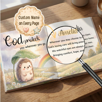 Personalized Baptism Gift for Boy or Girl, Christian Storybook, Faith Bedtime Book