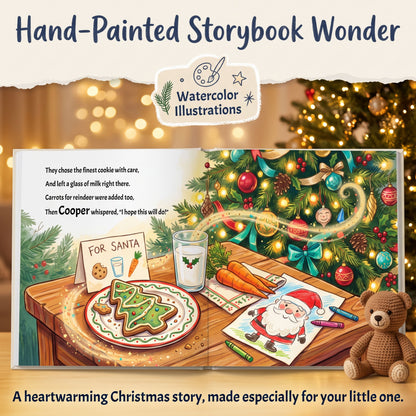 Personalized Family Christmas Book, Custom Name Storybook, Christmas Eve Gift for Family