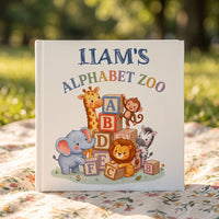 Personalized Animal Alphabet Book, Custom Name ABC Story for Kids