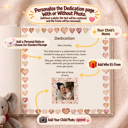 First Mother’s Day Personalized Book, Gift From Baby to Mommy