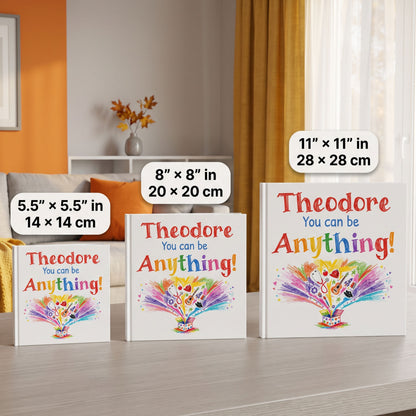 Personalized You Can Be Anything Book, Custom Name Storybook for Kids