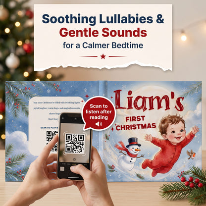 1st Christmas Gift, Personalized Baby’s First Christmas Book