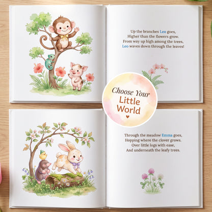 Personalized Birthday Book, Custom Baby Name Storybook, Silly Goose Birthday Keepsake