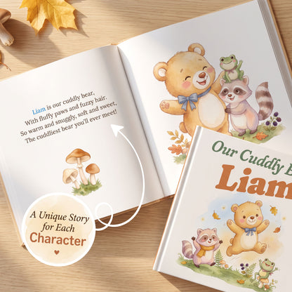 Personalized Birthday Book, Custom Baby Name Storybook, Silly Goose Birthday Keepsake
