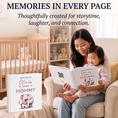 First Mother’s Day Personalized Book, Gift From Baby to Mommy