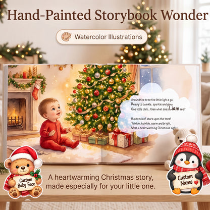 1st Christmas Gift, Personalized Baby’s First Christmas Book