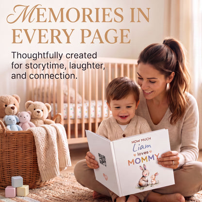 Mother’s Day Book From Toddler, Personalized Mom Storybook