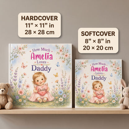 First Fathers Day Keepsake, Daddy and Me Personalized Book