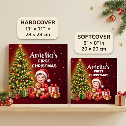 Baby’s First Christmas Personalized Book, 1st Christmas Baby Gift