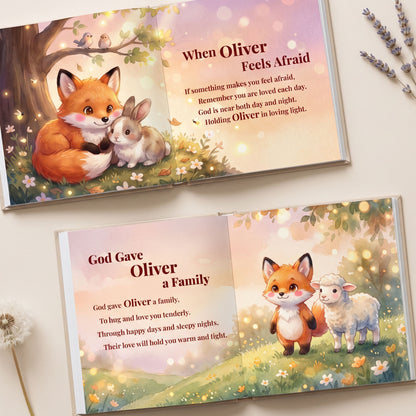 Personalized God’s Love Baby Book, Christian Story with Name