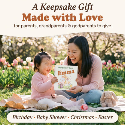 Personalized Birthday Book, Custom Baby Name Storybook, Silly Goose Birthday Keepsake