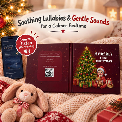 Baby’s First Christmas Personalized Book, 1st Christmas Baby Gift