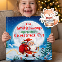 Personalized Family Christmas Book, Custom Name Storybook, Christmas Eve Gift for Family