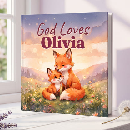 Personalized God’s Love Baby Book, Christian Story with Name