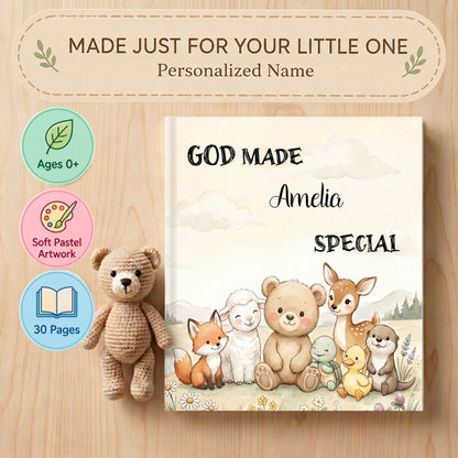 Personalized Baptism Gift, Gift for Godson or Goddaughter