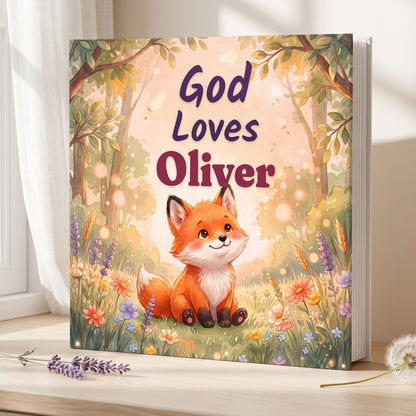Personalized God’s Love Baby Book, Christian Story with Name
