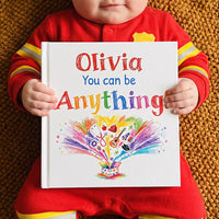 You Can Be Anything Personalized Kids Book, Custom Name Future Careers Storybook