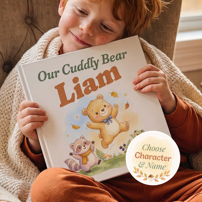Personalized Birthday Book, Custom Baby Name Storybook, Silly Goose Birthday Keepsake