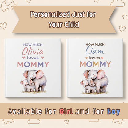 First Mother’s Day Personalized Book, Gift From Baby to Mommy