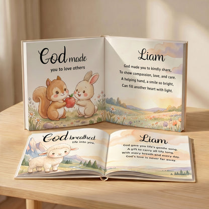 Personalized Baptism Gift, Gift for Godson or Goddaughter