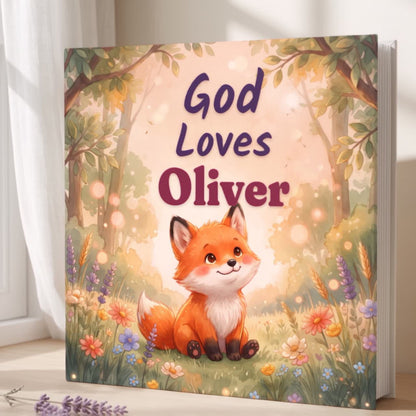 Personalized God’s Love Baby Book, Christian Story with Name