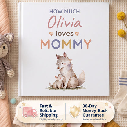 First Mother’s Day Personalized Book, Gift From Baby to Mommy