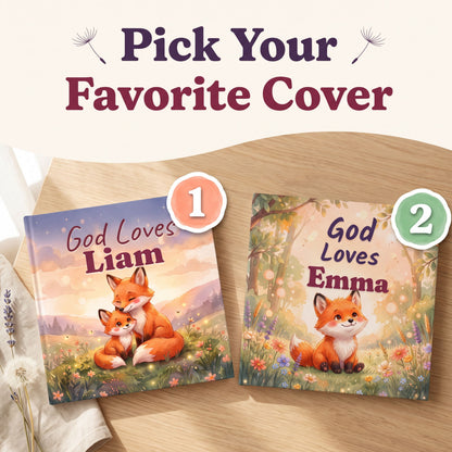 Personalized God’s Love Baby Book, Christian Story with Name