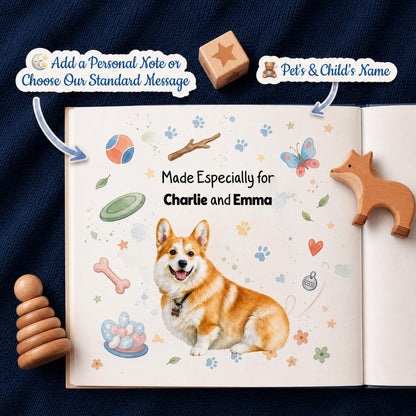 Personalized Pet Photo Book, Custom Dog Photo Story Book