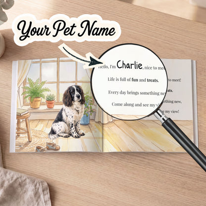 Personalized Pet Photo Book, Custom Dog Photo Story Book