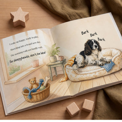 Personalized Pet Photo Book, Custom Dog Photo Story Book
