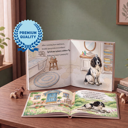 Personalized Pet Photo Book, Custom Dog Photo Story Book
