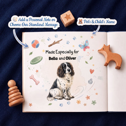 Personalized Pet Photo Book, Custom Dog Photo Story Book