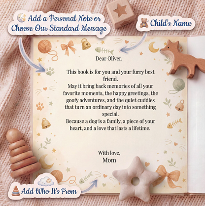 Custom Kids Story with Cat, Personalized Cat Book, Gifts for Kids