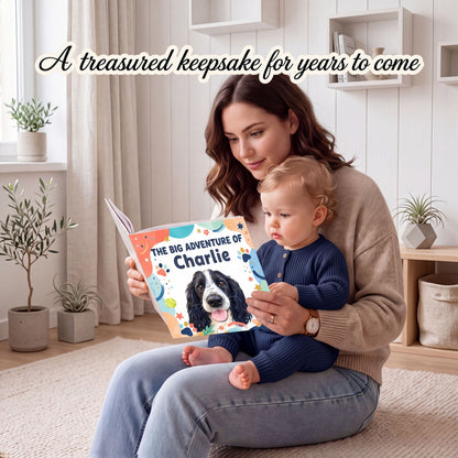 Personalized Pet Photo Book, Custom Dog Photo Story Book